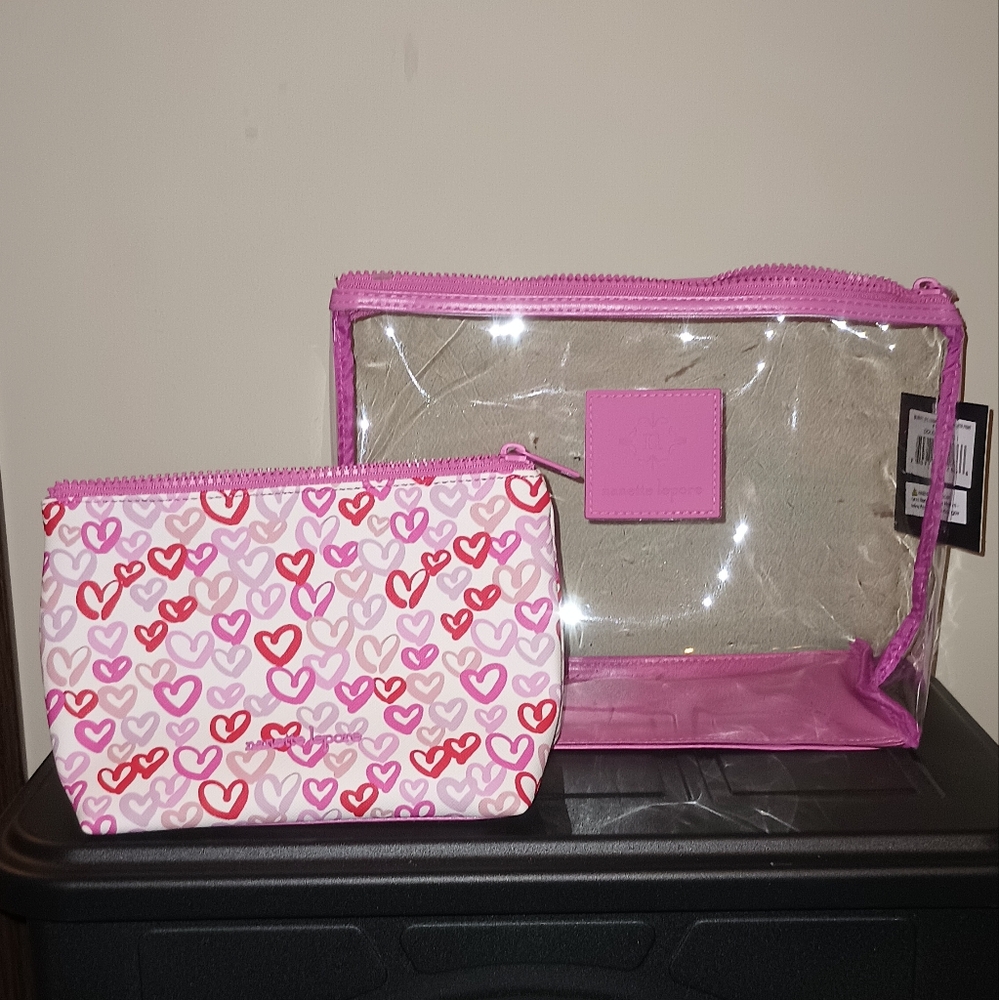 2-Pc Nanette Lepore Bonney Cosmetic Case/Organizer Set